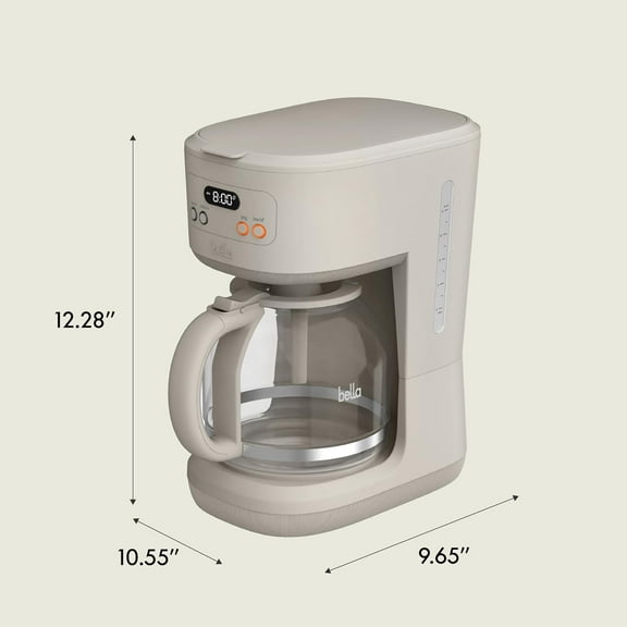 Bella 12 Cup Programmable Coffee Maker