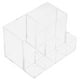 thumbnail image 1 of EeaseMX 1 soporte de escritorio transparente para brochas de maquillaje, contenedor acrílico para cosméticos y lápiz labial., 1 of 8