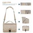 thumbnail image 7 of SPEKSEE Portable Diaper Changing Pad - Outdoor Travel Foldable Waterproof Diaper Bag with Shoulder Strap and Wet Wipes Pocket, 7 of 7