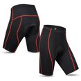 thumbnail image 1 of Lixada Shorts de Cyclisme pour Hommes Épaissis Demi-Pantalon de Vélo Collants de Cyclisme, 1 of 8