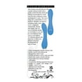 thumbnail image 2 of Evolved Blue Crush Rechargeable Silicone G-Spot Vibrator Blue, 2 of 5