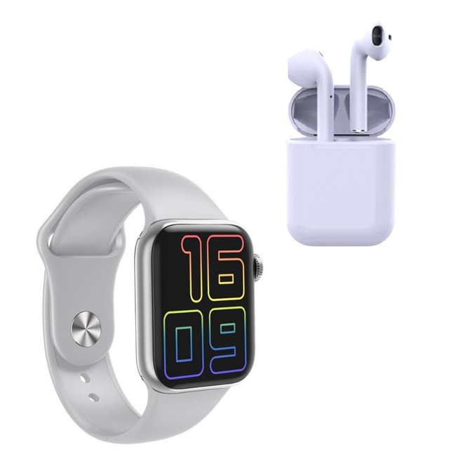 Reloj inteligente y Audifonos bluetooth Kit Audifonos colors + Smartwatch Gadgets and Fun Smartwatch y audifonos inalámbricos