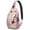 Dessert, variant on Dessert Food Pattern Ice Cream Summer Style Trendy Sling Backpack for Women Men Lightweight and Multi-functional