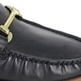 thumbnail image 4 of Cipriata Womens Nicolosa Leather Saddle Loafers, 4 of 4