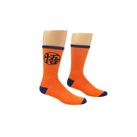 Dragon Ball Super Goku Symbol Athletic Crew Socks