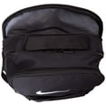 thumbnail image 5 of Nike Brasilia Medium Training Backpack for Women and Men with Secure Storage & Water Resistant Coating, Black/Black/White, 5 of 7