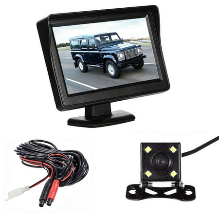 

4.3 Inch Tft Lcd Car Reversing Screen For Rear View Kit Reverse Parking Camera