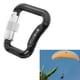 thumbnail image 5 of Al 20KN Caribiners De Aleación De Aluminio Para Parapente Parapente / Parapente Motorizado Acampar Hebilla Escalada En Roca Equipo De Cola Gancho Mosquetón Parapente, 5 of 8