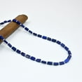 thumbnail image 2 of THE GEMS GRID Lapis Lazuli & Pearl Faceted Nugget Beads Necklace | Handmade Gemstone Jewelry with 925 Sterling Silver Clasp | Statement Necklace for Women, 2 of 2
