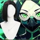 thumbnail image 3 of Disfraz de víbora venenosa para cosplay, juego de rol VALORANT, ropa ajustada con estampado 3D, fiesta de Halloween de anime, 3 of 5