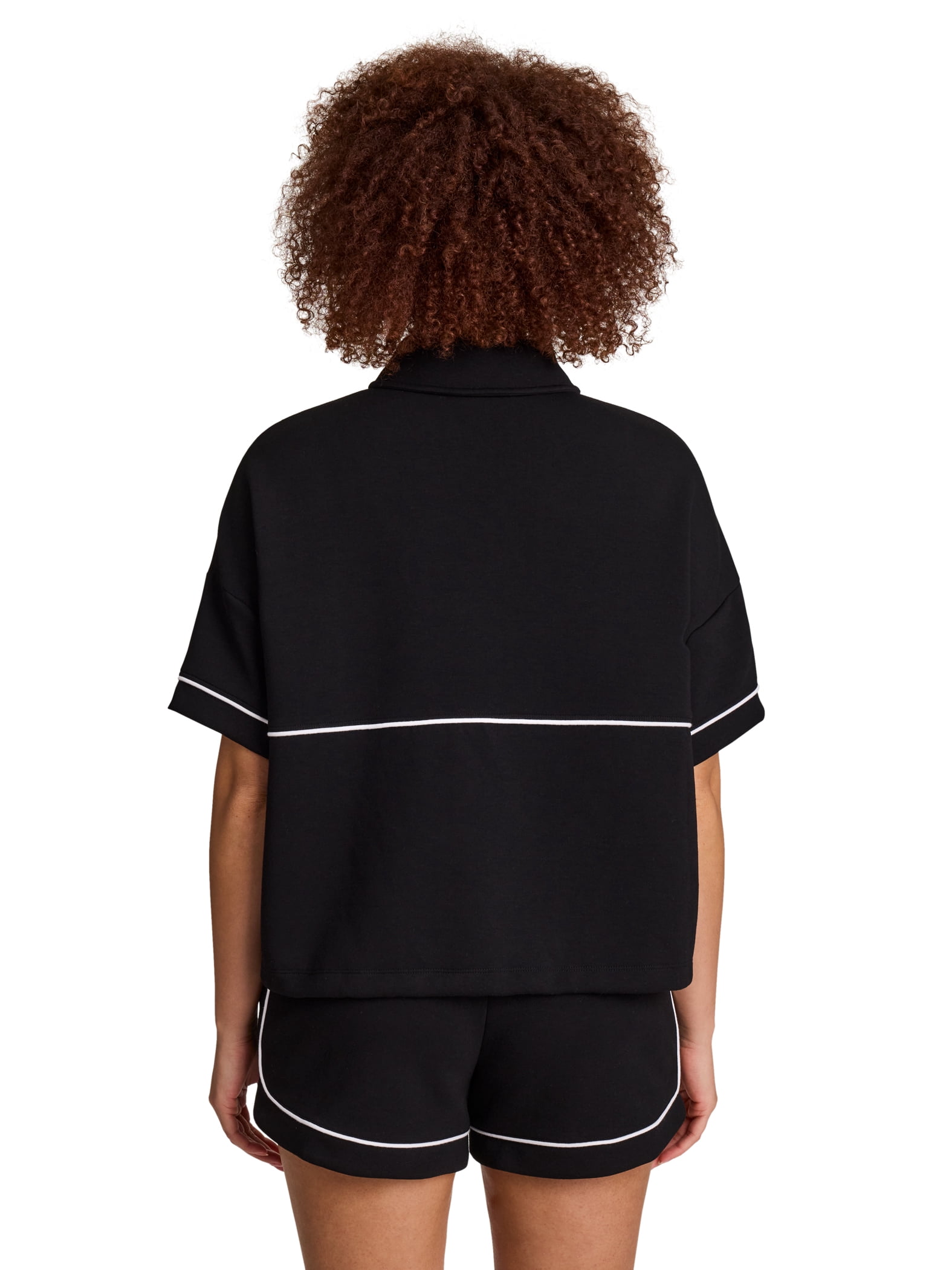 Reebok Women's and Women's Plus Team Player Short Sleeve Oversize Pullover, Sizes XS-4X