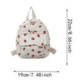 thumbnail image 4 of School Backpacks Printed Corduroy Kids Backpack Lightweight Outdoor Travel Daypack WH2 One Size, 4 of 9
