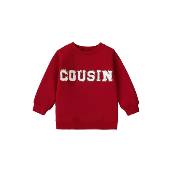 Bagilaanoe Toddler Baby Girl Casual Sweatshirt Long Sleeve Letter Embroidery Pullover 6M 12M 18M 24M 3T 4T 5T Kids Fall Loose Tee Tops