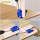 thumbnail image 4 of Kit con Portapiezas con Orificios para Carpintería DIY, Herramienta de Carpintería Ajustable para Juego Abrazaderas de Guía de Perforación de Orificios de Bolsillo en Ángulo de 15°, 4 of 5