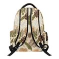 thumbnail image 2 of FUIALDOLG Tropical Leaf Print School Bag with Lightweight, Padded Shoulder Straps Durable 17 Inch School Backpack for Elementary School Daily Use, 2 of 9