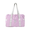 thumbnail image 1 of Bolsa de viaje plegable, bolsa de lona, equipaje de mano, bolsa de lona deportiva, bolsas de mano para aviones, bolsa de fin de semana, bolsa de noche para mujeres y niñas, 1 of 5