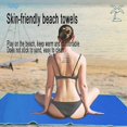 thumbnail image 4 of Toalla de secado rápido, fina, transpirable, para verano, para viajes, playa, deportes al aire libre, correr, yoga, gimnasio, camping, bufanda refrescante, secado rápido, color rosa, 4 of 5