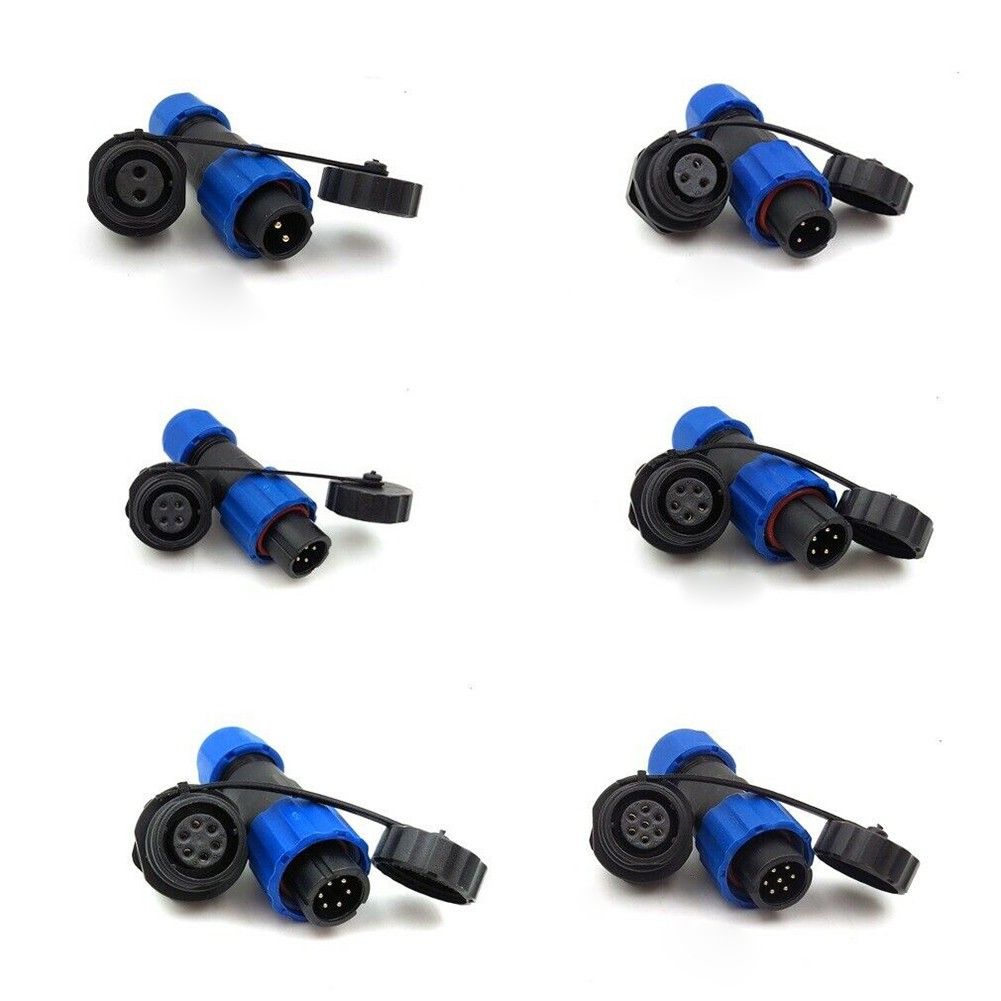 Ip68 Waterproof Aviation Plug Socket Connector Sd13 Male And Female Connector3 Pin 5356