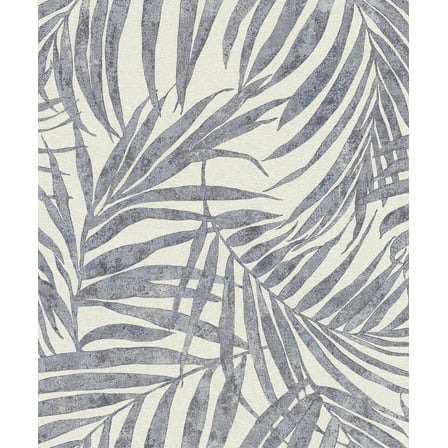 Advantage Anzu Slate Frond Wallpaper