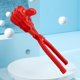 thumbnail image 4 of Clip De Bola De Nieve Divertido clip de bola de nieve, herramienta de molde de nieve reutilizable, bolas de nieve, juguetes de lucha (pulgar rojo) Ndcxsfigh libre de BPA, 4 of 8