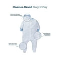 Onesies Brand Baby Boy Sleep 'n Plays Footed Pajamas, 4Pack (Newborn