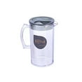 thumbnail image 1 of Contenedores de Fruta para Nevera,Jarra de Té de Agua de Hervidor Frío de Plástico,Dispenser de Bebida de Limonada de Infusor Negro de 2.2L para Cocina Home Party Bar, 1 of 6