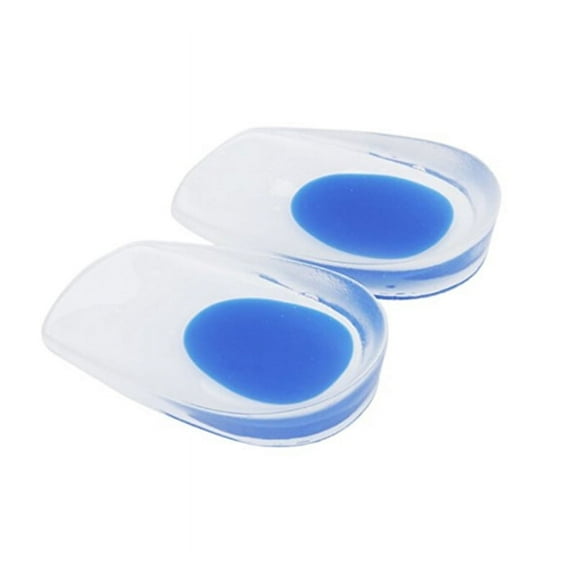 Heel Support Pad Cup Gel Silicone Shock Cushion Orthotic Insole Plantar Care WA