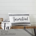 thumbnail image 6 of VHC Brands, Sawyer Mill 'Farmstead' Pillow, Black, 14x23, 6 of 6