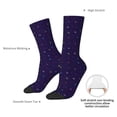 thumbnail image 4 of Fuzoiu Mathematical Symbols Print Athletic Crew Socks for Men & Women,Casual Crew Socks,Above Ankle Crew Socks for Business, Casual, 4 of 6