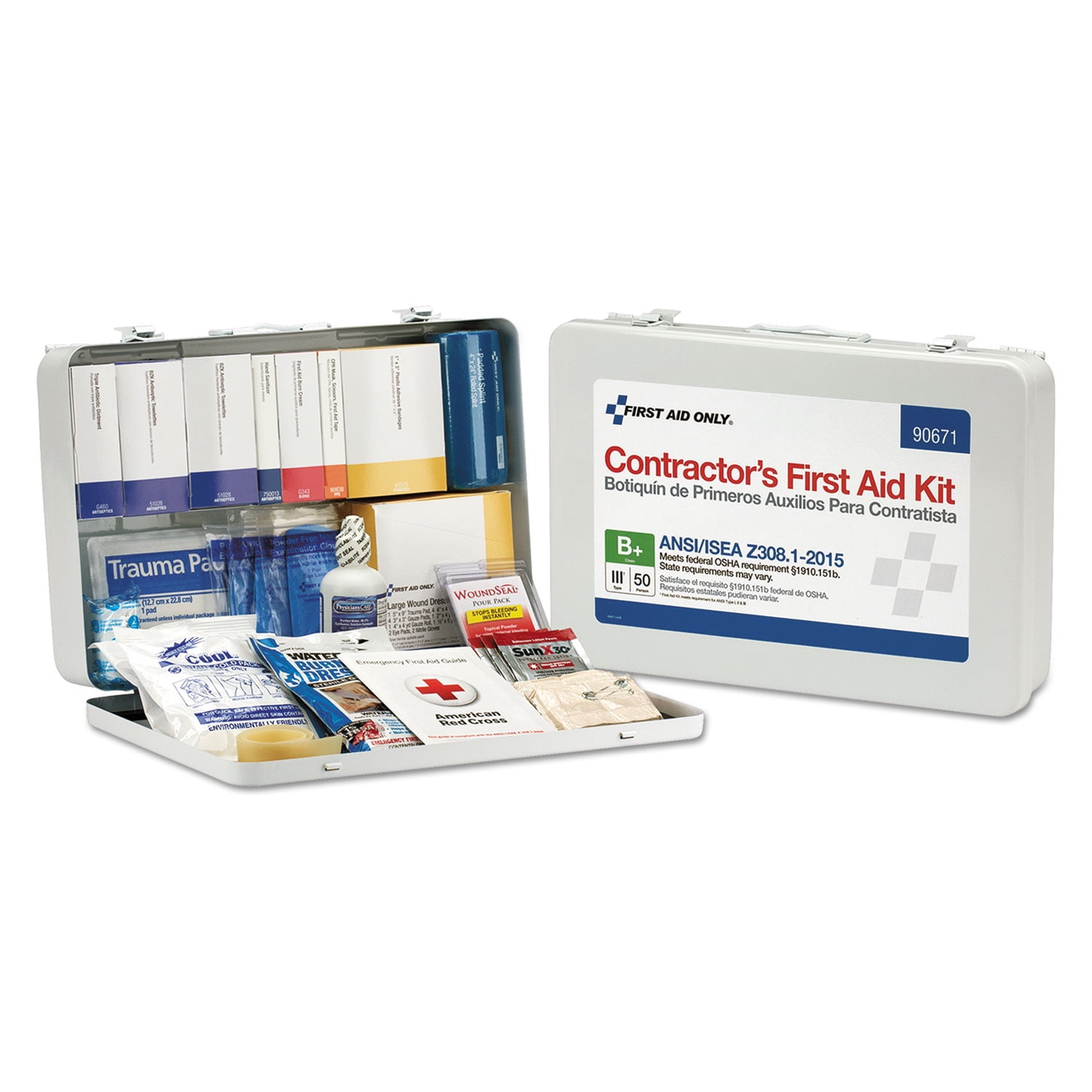 Contractor ANSI Class B First Aid Kit for 50 People (254-Pieces)