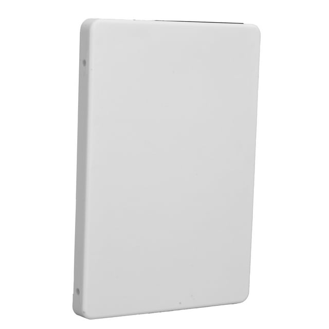 SSD Adapter Case, 2.5in MSATA To SATA3.0 Enclosure Hard Drive External 7mm With Screw For Desktop Computer For Laptop For Notebook White,Black