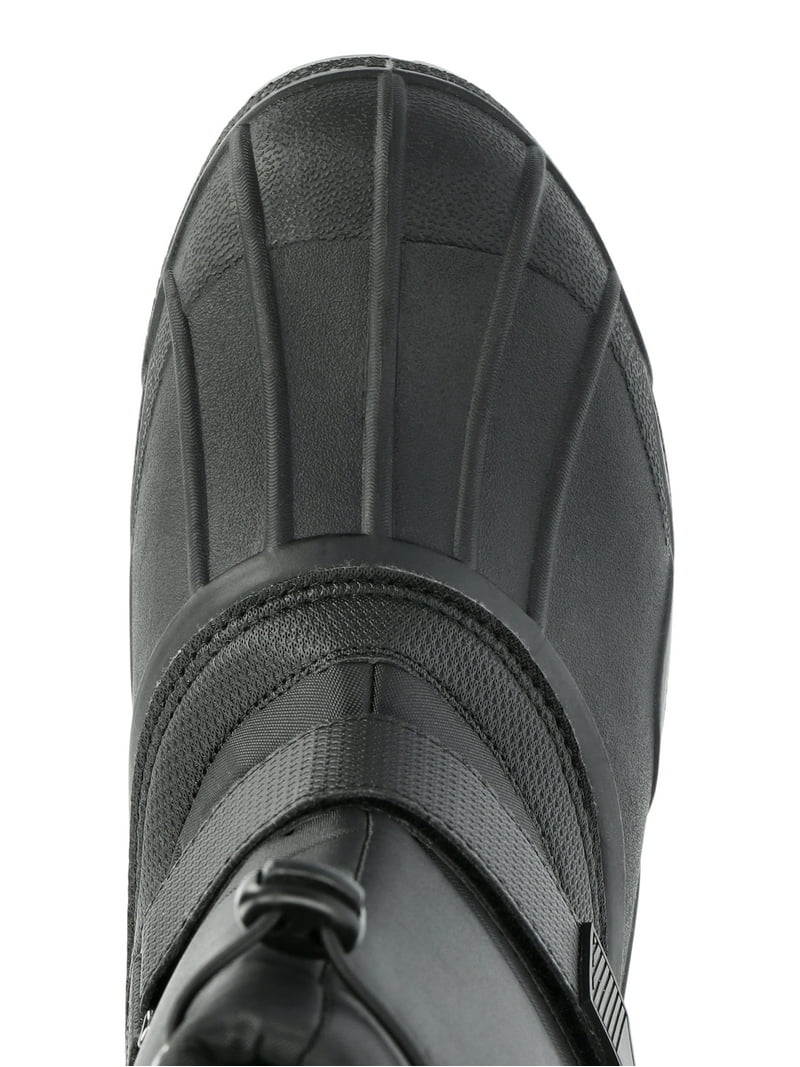 Mens Ozark Trail 12 Black Quilted Winter Boot with Gray Sole Ozark Trail Men main image 2