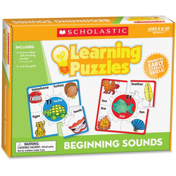 Beginning Sounds Learning Puzzles