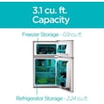 thumbnail image 4 of Black+decker Bcrdk32v Mini Nevera 2 Puertas, 3.1 Cu Plateado, 4 of 6