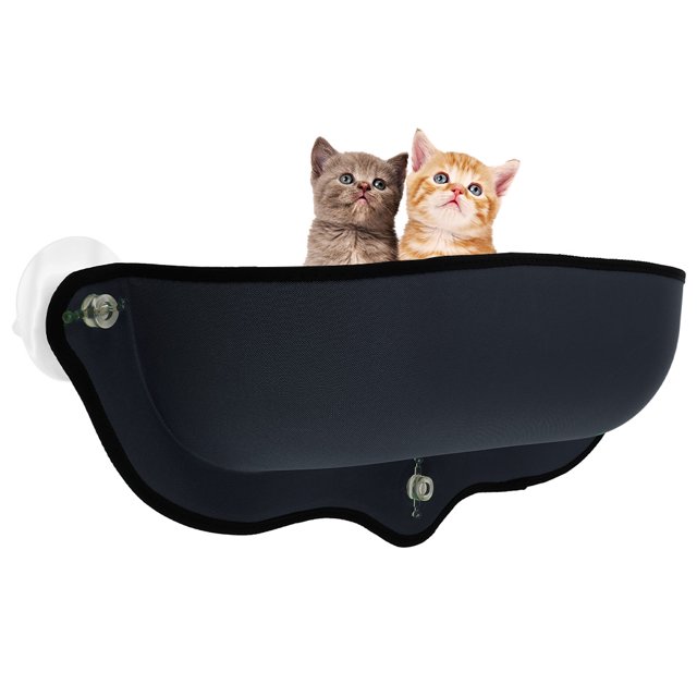 Muyoka Camas colgantes para gatos, montaje en ventana, cama para gatos, percha para ventana de gatito, hamaca para ventana de gato con ventosas, cómoda Muyoka Hogar