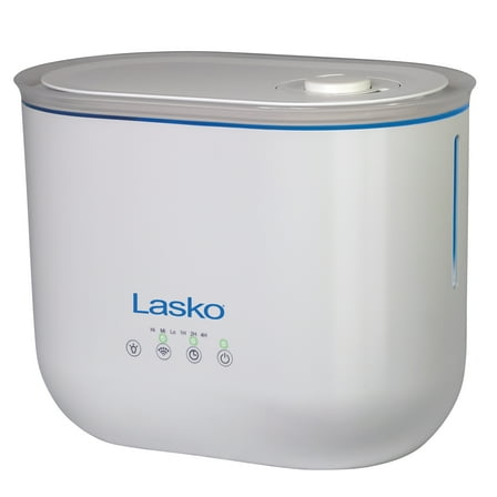 Lasko 0.92 Gallon, 18-Hour Cool Mist Ultrasonic Humidifier with Timer, 370 Sq. ft., UH250