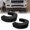 Black, variant on RECON - Fits 21-26 Dodge RAM 1500 Tow Hook Covers 2-Piece Set of 100% Silicone Rubber Covers Heavy Duty Rugged Durability Unique Style Protection (Pink)