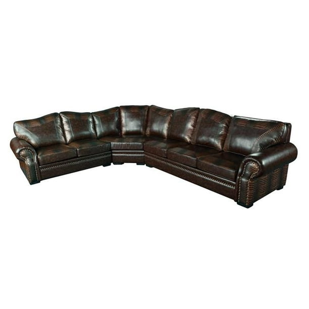 Leather Sectional Sofa, Rustic Leather Sectional Couch