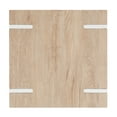thumbnail image 6 of SAFAVIEH Aberton Modern Square End Table, Natural/White (19.7 in. W x 19.7 in. D x 19.7 in. H), 6 of 9