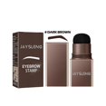 thumbnail image 5 of Crema para cejas Jaysuing Eyebrow Marking, naturalmente resistente al agua, no se mancha, de aplicación rápida, juego de delineador de cejas tridimensional Lazy Eyebrow Marking BF |, marrón medio, 5 of 5