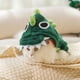thumbnail image 3 of Traje de transformación de dinosaurio lindo gato cálido de franela de otoño e invierno Cachorro Gato ropa divertida para gato de cuatro patas, 3 of 6