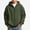 Army Green, variant on DJDLJWCJ Boys Zip Up Hooded Sweatshirts Waffle Knit Solid Color Hoodies for Boys Full Zipper Sweatshirt with Pocket Army Green Size 3T