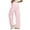 Pink, variant on Womens Medium Waist Baggy Elastic Waist Sweatpants Casual Long Pants with Pockets Gyujnb,Size:L