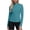 Green, variant on MOJOGO Women's Full Zip Stand Collar Jackets Summer Outdoor Rush Guards Workout Jacket Slimming Gym Yoga Office Activewear 3XL