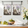 thumbnail image 3 of Vintage Flowers Kitchen Towels Set of 4, Wooden Birds Retro Art Farmhouse Absorbent Dish Towels for Kitchen, Microfiber Hand Towel, Quick Drying Tea Towel for Cleaning Decorative Dishcloths, 3 of 7