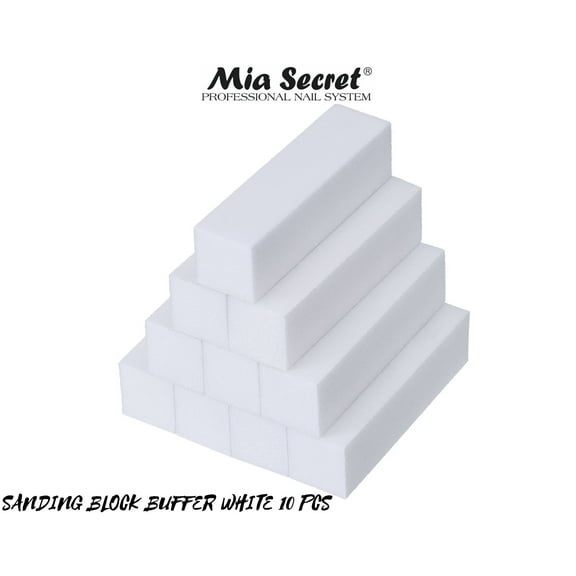 Mia Secret - SANDING BLOCK BUFFER WHITE (SB-WH) x 10