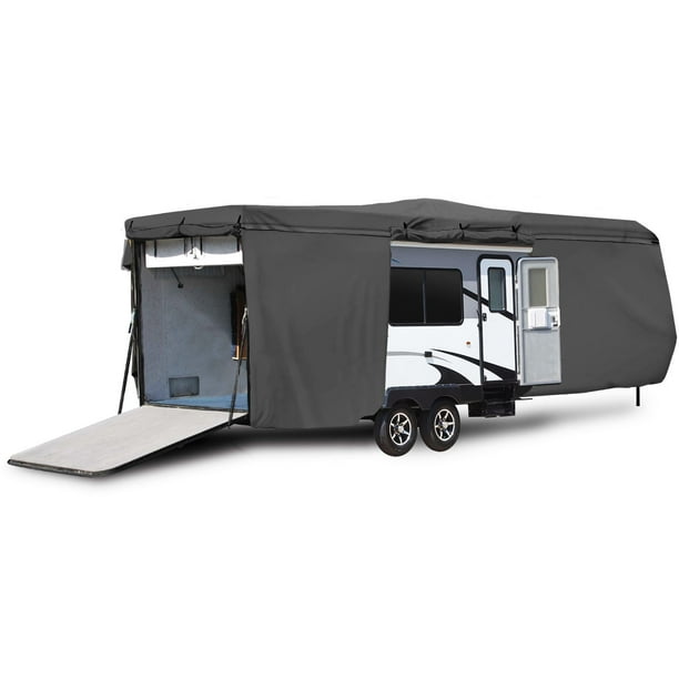 Waterproof Durable Rv Motorhome Travel Trailer Toy Hauler Cover Fits Length 27 30 Camper Zippered Panels Allow Access To The Door Engine Side Storage Areas And Ramp Com - Toy Hauler Party Deck Kit Diy Waterproof Durable Rv Motorhome Travel Trailer Toy Hauler Cover Fits Length 27 30 Camper Zippered Panels Allow Access To The Door Engine Side Storage Areas And Ramp Com - Toy Hauler Party Deck Kit Diy
