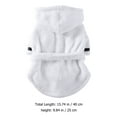 thumbnail image 4 of Peignoir pour Animaux de Compagnie Confortable Serviette de Bain pour Chien Vêtements de Bain pour Chien Robe pour Chien Vêtements pour Animaux de Compagnie, 4 of 8