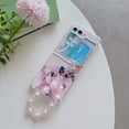 thumbnail image 4 of Allytechgroup Flower Series Slim Phone Case for Samsung Galaxy Z Flip 7, Soft TPU Back Cover with Hand Wrist Stylish Shockproof Bumper Case for Galaxy Z Flip7, 4 of 7