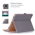 thumbnail image 4 of Funda ProCase para iPad de 9,7 pulgadas (6.ª y 5.ª generación), Air 2/Air 1, color gris, 4 of 8